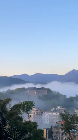 Beautiful Morning at Kathmandu University. @Kathmandu University Dhulikhel #kathmanduuniversity #morningvibes #beautifulmorning #cloudtimelapse #kathmanduuniversity🤗 #fyp #sunrise 