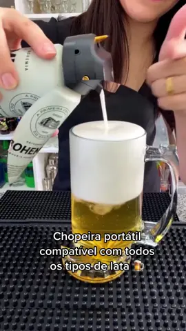 Transforme sua cerveja favorita em um delicioso chopp 🍺 #chopeira #chopp #cerveja 