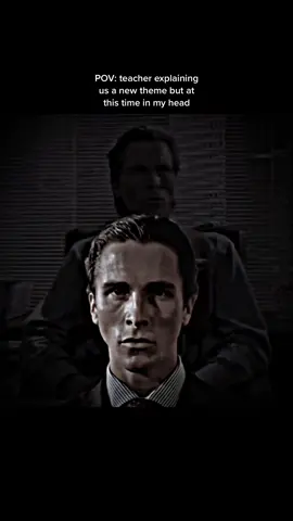 #americanpsycho#patrickbateman                             #fypシ#foryou#foryoupage 