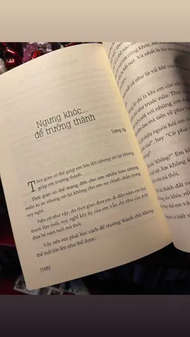 “Thời gian chỉ giúp chúng ta lớn chứ không phải trưởng thành” #sách #trichdan #xuhuong #freeday 