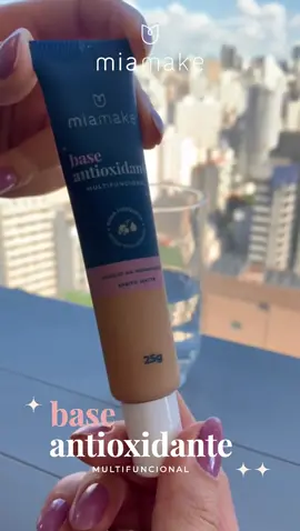 Nova Base Antioxidante Multifuncional  Mia Make✨ Auxilia na hidratação✔️ Possui efeito matte✔️