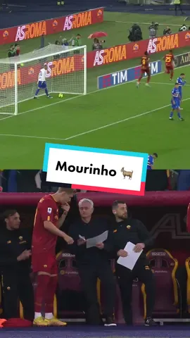 Another iconic José moment 🐐                  #asroma #football #seriea