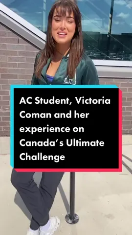 #AlgonquinCollege Fitness and Health Promotion student, Victoria Coman, recently competed on the reality show, Canada’s Ultimate Challenge. Hear all about her experience on the show!   #algonquincollege #college #ottawa #canadasultimatechallenge #cbc #realitytv #reality #studentlife #education #Fitness #health 