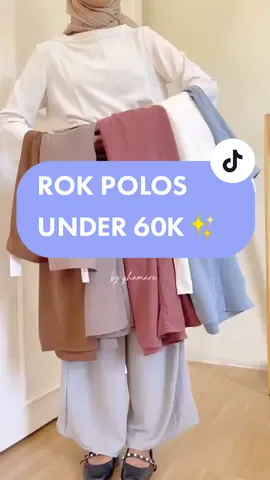Gea skirt - Rok polos under 60k 💖  #rok #rokpolos #koreanskirts #ootdkuliah #ootdkantor 