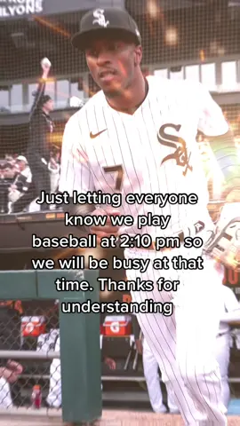 Just a heads up. #MLB #openingday #CapCut #SportsTikTok #busy #baseball 