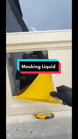 Are you spray painting your windows? If so using the Liquid Masking Tape will save you plenty of time and money. #maskingliquid #Masking #maskingtape #asmr #paintingasmr #painter #liquidtape #pravhowto #fyp 