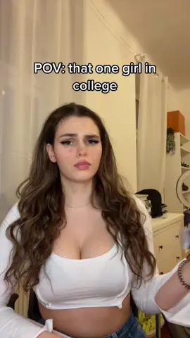 its always that one girl 🙄 #collegegotmelike #trend #american #miami 