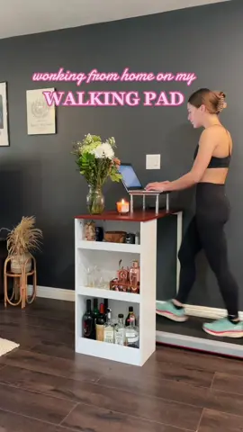 if youre thinking about getting a walking pad under your desk, this is your sign! I had no idea i’d get that many miles… #walkingpad #walkingpadreview #walkingpadtreadmill 