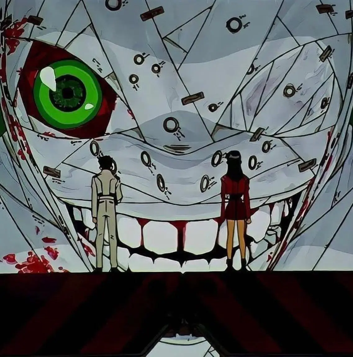 damaged Eva 1 is beautiful  #eva #eva1 #evangelion #evangelionedit #neongenesisevangelion #shinj #misato ##asukalangley #reiayanami #anime #animeedit #animefyp #fyp #viral #animescene #machinegirl  #creepy 