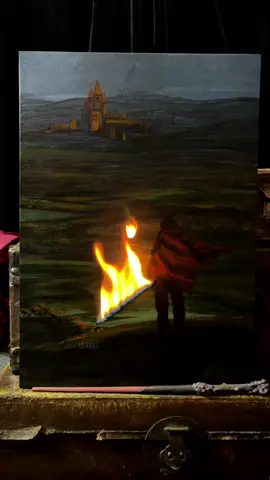 Ice and Fire . #painting #art #creativity