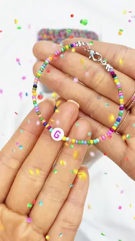Do you like this colorful bracelet??🥰🥰🤩🤩💕💕#seedbeads #tiktok #bead #خرز #DIY #fyp #اكسسوارات #diyproject #handmade #beadedbracelets #beads #beadsjewelry #fypシ #beadshop #followme #خرزات_إكسسواراتها #beadtok 