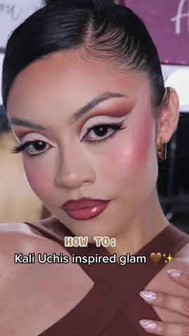 Kali uchis makeup tutorial 🤎✨  #makeuptutorial #kaliuchis #makeuphowto 