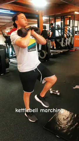 kettlebell marching#foryou #fvpシ #fvp #duet #Fitness #FitTok #GymTok #workout #bodytransformation #getfit #getshredded #fit 