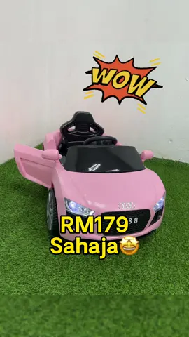 Harga RM179 SAJA‼️ Remote Control Budak Kereta boleh duduk #ystoy #malaysia #kedaimainan #toy #keretabudak #toyshop #toys #foryou #fyp #electriccarkids #remotecontrolcar #babycar 