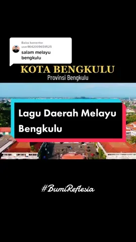 Membalas @user8642009659525 KOTA BENGKULU adalah ibu kota Provinsi Bengkulu, Indonesia. Kota ini merupakan kota terbesar kedua di pantai barat Pulau Sumatra, setelah Kota Padang. Sebelumnya kawasan ini suatu kesatuan dengan Kesultanan Palembang Darussalam, Kemudian dikuasai Inggris sebelum diserahkan kepada Belanda dan merdeka bersama Indonesia. credit video @dronemalala #bengkulu #reflesia #sumatra #indonesia #fyp 