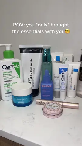 packing light isn’t for me🤓 #fyp #foryou #musthaveproducts #skincare #haircare #bodycare #pov #bestskincare2023 #cleangirlaesthetic #vanillagirlmusthaves 