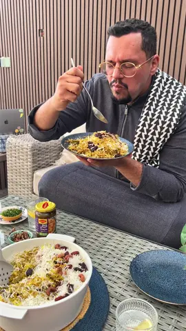 برياني خضار ما تتخيل الطعم كيف لذيذ الا لما تجربه بنفسك مع خلطة البرياني من ماجي مكونات كلها طبيعية 🍃 #TikTokCookBook #biryani #RamadanCookingRecipes #وصفات_سهلة_وسريعة #برياني #اعلان