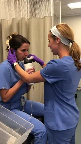 She really was a champ. Always listening to T Swift for motivation!! #NGTube #nursing #paschool #medtok 
