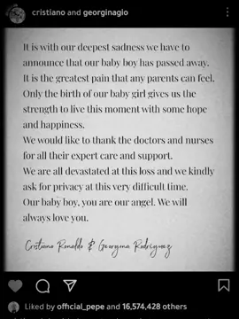 11 months ago Cristiano Ronaldo lost his baby💔#footballedit #grow #edit #cristianoronaldo #cr7 #ronaldo #fyp #fypシ #foryoupage #trending #viral #football #support #sad #mdeditz❤️ 