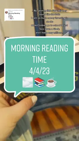 Replying to @amandadevoursbooks It's a somber #morningreadingtime. I obvs stand with #tennesseekids even when I'm struggling I start my day with reading. It's a touch stone so I can move on more calm and focused. sending all my love to those kids and teachers and parents and grown ups. #BookTok #smallbooktoker #bookworm #booknerd 