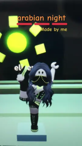 arabian night made by me#dancemomsroblox #arabiannight 