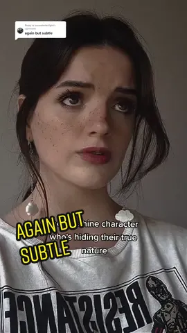 Replying to @icamefortwilight I'm not a big fan of subtle for this one, but ask and you shall receive 😊 #acting #charactertropes #writingprompts #actor #bookpov 