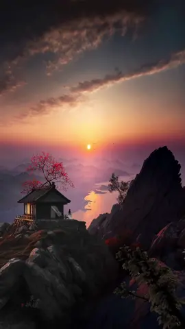 If only the end of longing was meeting each other. Meditation Cultivation. #chineseart #tiktok #fyp #chinesepainting #artistsoftiktok #chineseanimation #cultivation #art 