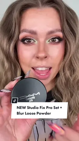 NEW Studio Fix Pro Set + Blur Weightless Loose Powder! I’ve been WAITING to show you this! @maccosmetics #maccosmetics #loosepowder #macstudiofix 