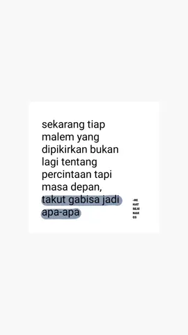 takut gak bisa jadi apa-apa #galaubrutal #bukanmaen #gabut #foryou #sadstory #beranda #fyp #semangat #berandatiktok #story #foryoupage #STORY #storytime #fypシ 