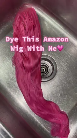 #waterdye #amazonwig #pinkwig #_itsjasminee_ #fyppp #amazonfinds #baddieonabudget #fypシ 