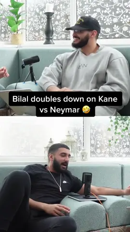 Bilal doubles down on his Kane vs Neymar take #fyp #foryou #foryoupage #seriouslyunserious #football #footballtiktok #debate #neymar #kane 