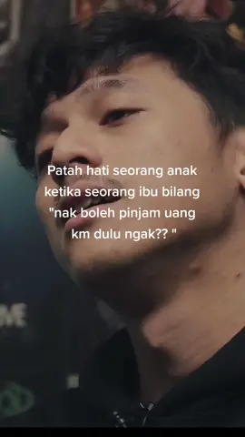 hanya uang? nyawaku pun akan ku kasih ibu