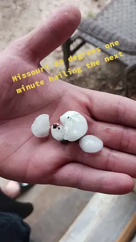 wtf #missouri #weather #hail #tornado #missouristate #follow #fyp 