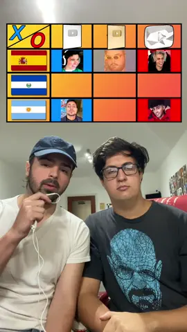 TIC TAC TOE ❌⭕️ YOUTUBERS 💀 #fyp 