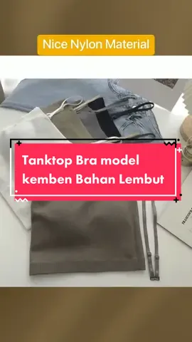 Tanktop Bra model Kemben Bahan lembut, nyaman dipakai . Tali bisa dilepas yaaah cuss 😍 #tanktop #tanktopbra #tanktopkembar24 #ls #lsw #girls #fyp #tanktop #fypシ #tank 