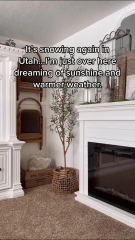 I’m so over this snow!! 😭 #cottagecore #cottagestyle #livingroomdecor #springdecor 