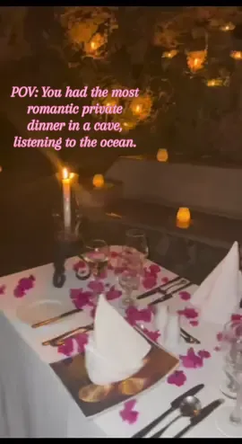 My boyfriend surprised me with dinner in a Cave ❤️ #minivlog #jamaicatiktok #jamaicantiktok #datenight #blackgirltiktok #romantic 