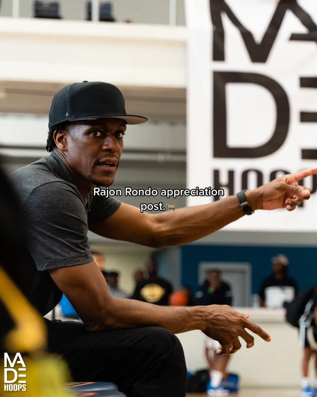 Rondo appreciation post.🐐 #rondo #basketball #rajonrondo #NBA #aau 