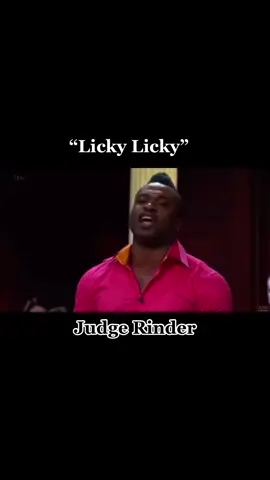 #fyp #foryoupage #foryou #trending #viral #lickylicky #judgerinder #tvclips #funny #meme #tiktok 