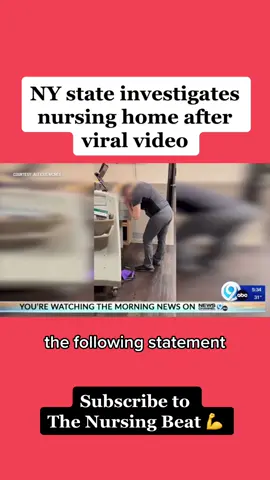 NY state investigates nursing home after  viral video of an alleged nurse falling asleep while standing in front of a medication dispenser. This happened at the Auburn Rehabilitation & Nursing Center in New York.  The person who recorded the video works in the same facility & said they shared the video publicly because they have seen this happen before.  It is unclear what happened here & the matter is under investigation by the New York State Health Department. Members of the public are speculating a range of possibilities, from substance use to a lack of sleep.  What are your thoughts on this & have you witnessed something like this in your place of work?  Do you believe this could be attributed to the current state of healthcare & nurse burnout?  Subscribe to #TheNursingBeat Newsletter to stay up to date on the most pressing topics in nursing & healthcare! #nursing #nursingfield #nursingshortage  #breakingnews #revolutionizeNursing #nursingschool #Newsletter #nursingnews #newyork #nursinghome 