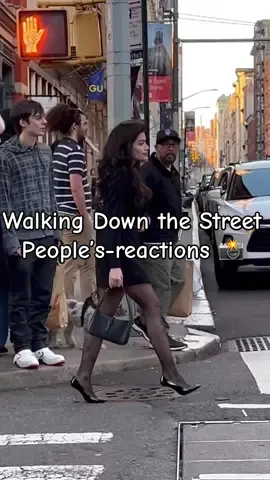 Replying to @gabbyliciousglam Walking Down the Street: People’s-reactions 📸 #newyork #walkingdownthestreet #peoplesreactions #reactions #alleyesonme #caminando #paparazzi #styleinspo #model #foryou #reactionvideo #fypシ #viralvideo 