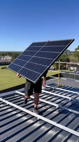 Solar is the way to go!!! Contact us for a free quote. 🤝🏼 #solar #solarpanel #solarinstaller #electrician #solarpower #solarenergy #fyp 