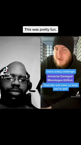 #blackvoiceactorsoftiktok #BlackTikTok #blackvoiceactor #voiceactingchallenge #duet #immortaldemigodchallenge #repost 
