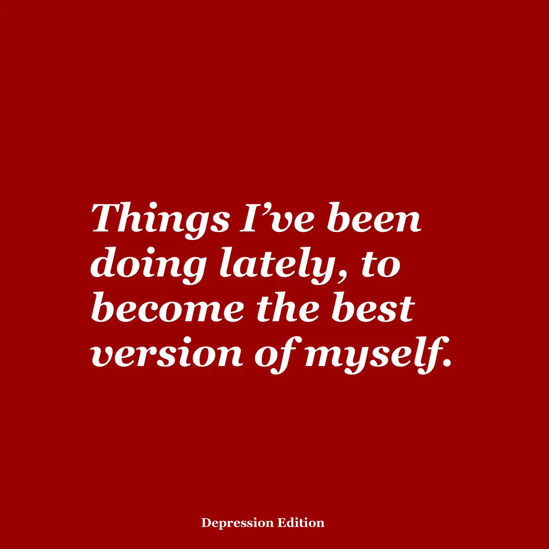 Getting out of bed is an intense struggle everyday, but I deserve to live, not just exist; that can only happen if I prioritize myself first <3  #becomingher #depression #selflove #SelfCare #therapy #gettinginroutine #wellness #MentalHealth #helpingmyself 