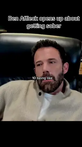 Ben Affleck opens up about getting sober. #benaffleck #sobriety #sobercurious #WeDoRecover 