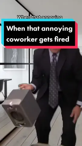 It's about time! It's a relief when some coworkers are let go! #coworkers #coworkersbelike #corporateamerica #jobs #careers #fired #layoffs 