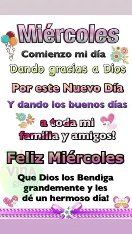 Gracias mi Dios x un nuevo día que comienza 🙏❤️un feliz miércoles familia y amigos 😘😘