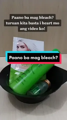Paano ba mag bleach? here's your tutorial! #cream #bleach #bremod 