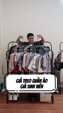 Giá treo quần áo giá sinh viên #dcgr #tienkiemchung 