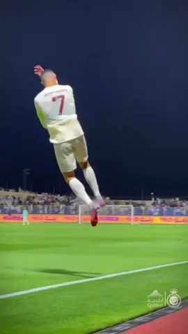 CR7’s celebration just hits different 🤩 @نادي النصر السعودي IG/spl #football #goviral #ronaldo #cr7 #siuuuu #celebration 